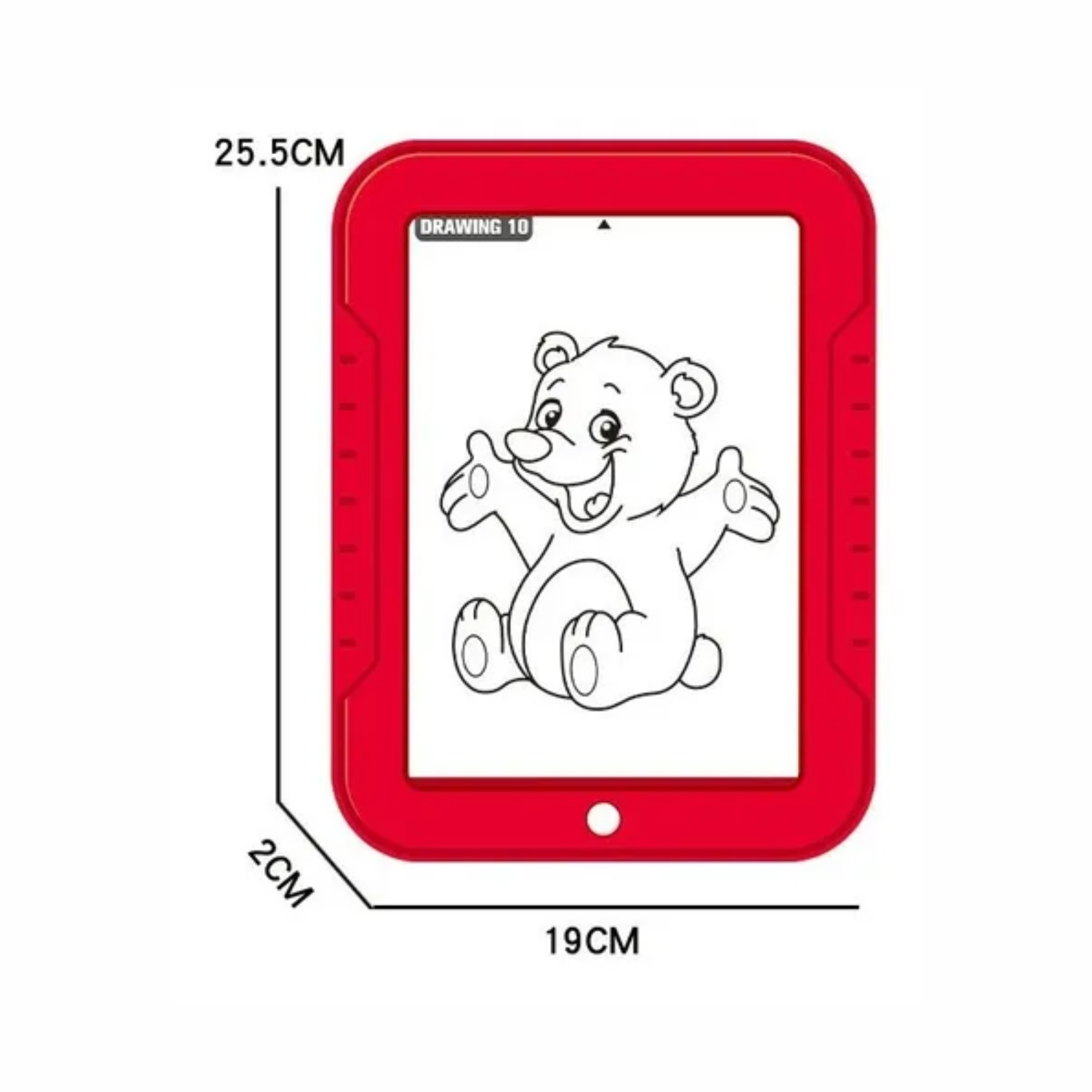 Magic Pad Tablero Dibujo Luz Led Color